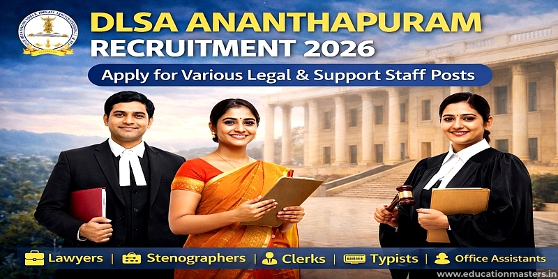 DLSA Ananthapuram Recruitment 